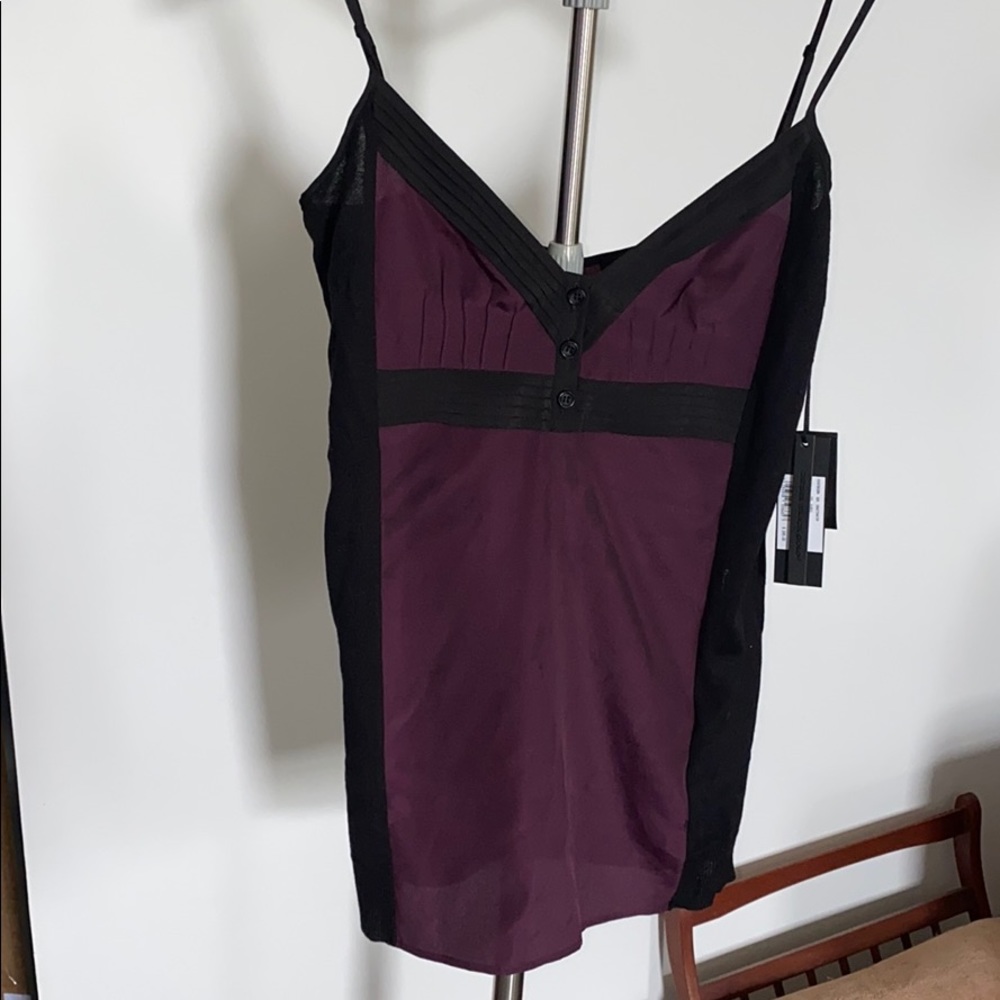 Purple silk and wool camisole diesel Black Gold